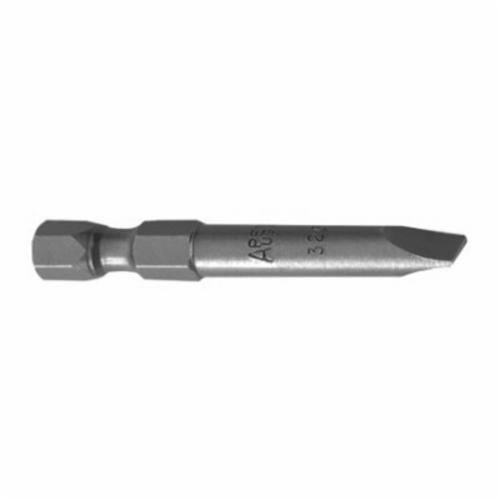 Apex 320-000X Power Drive Bit, 1F-2R Slotted Point, 1-15/16 in OAL, Steel - Screwdriver Bit